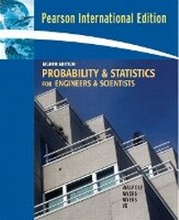 Enlarge image Cover: Probability & Statistics for Engineers & Scientists - Pearson