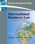 Cover: International Business Law - Pearson