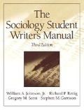 Cover: The Sociology Student Writer's Manual - Pearson