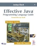 Cover: Effective Java (TM) Programming Language Guide - Addison Wesley
