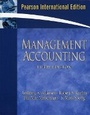 Cover: Management Accounting - Pearson