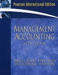 Enlarge image Cover: Management Accounting - Pearson