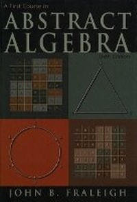 Enlarge image Cover: A First Course in Abstract Algebra - Addison Wesley
