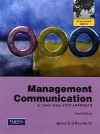 Enlarge image Cover: Management Communication - Pearson