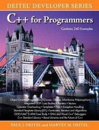 Enlarge image Cover: C++ for Programmers - Addison Wesley