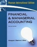 Cover: Financial and Managerial Accounting, Chapters 1-23, Complete Book - Pearson