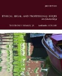 Enlarge image Cover: Ethical, Legal, and Professional Issues in Counseling - Pearson