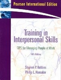 Abbildung von: Training in Interpersonal Skills - Pearson