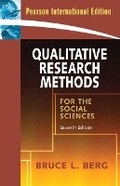 Cover: Qualitative Research Methods for the Social Sciences - Pearson