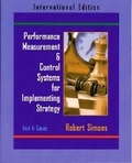 Cover: Performance Measurement and Control Systems for Implementing Strategy Text and Cases - Pearson