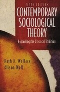 Cover: Contemporary Sociological Theory - Pearson