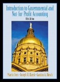 Enlarge image Cover: Introduction to Government and Non-for-Profit Accounting - Pearson