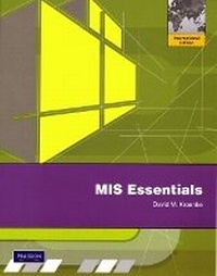 Enlarge image Cover: MIS Essentials - Pearson