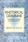 Cover: Rhetorical Grammar - Pearson