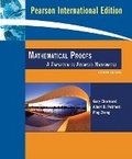 Cover: Mathematical Proofs - Pearson