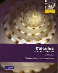 Enlarge image Cover: Calculus and Its Applications - Pearson