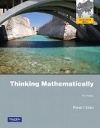 Enlarge image Cover: Thinking Mathematically - Pearson