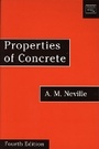 Cover: Properties of Concrete - Pearson Prentice Hall