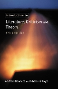 Enlarge image Cover: An Introduction to Literature, Criticism and Theory - Longman Publishing Group