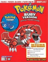 Enlarge image Cover: Pokemon (R) Ruby & Sapphire Official Trainer's Guide - BradyGames