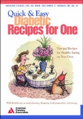 Cover: Quick and Easy Diabetic Recipes for One - American Diabetes Association