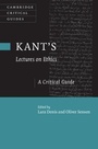 Cover: Kant's Lectures on Ethics - Cambridge University Press
