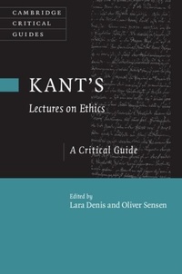 Enlarge image Cover: Kant's Lectures on Ethics - Cambridge University Press