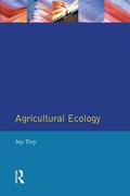 Cover: Agricultural Ecology - Routledge