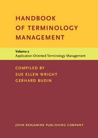 Abbildung von: Handbook of Terminology Management - John Benjamins Publishing Company