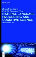 Cover: Natural Language Processing and Cognitive Science - De Gruyter