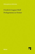 Cover: Prolegomena zu Homer - Meiner