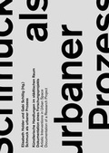 Cover: Schmuck als urbaner Prozess - Wasmuth Verlag