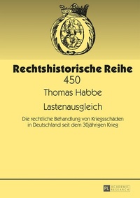 Abbildung von: Lastenausgleich - Peter Lang Verlag