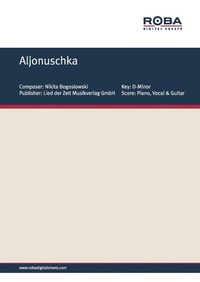 Enlarge image Cover: Aljonuschka - Lied der Zeit Musikverlag GmbH