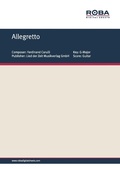 Cover: Allegretto - Lied der Zeit Musikverlag GmbH