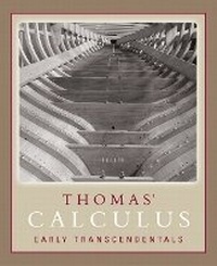 Enlarge image Cover: Thomas' Calculus Early Transcendentals - Pearson