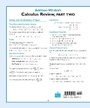 Cover: Addison-Wesley's Calculus Review, Part Two - Pearson