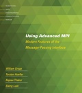 Cover: Using Advanced MPI - MIT Press