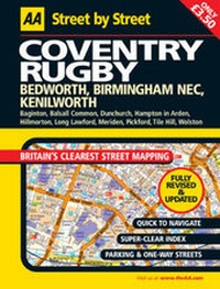 Abbildung von: AA Street by Street Coventry, Rugby - Automobile Association