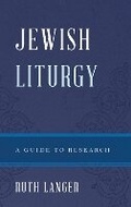 Cover: Jewish Liturgy - Rowman & Littlefield Publishers