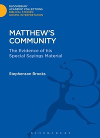 Abbildung von: Matthew's Community - Bloomsbury Academic