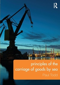 Abbildung von: Principles of the Carriage of Goods by Sea - Routledge
