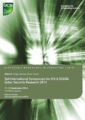 Cover: Second International Symposium for ICS & SCADA Cyber Security Research 2014 - BCS, The Chartered Institute for IT
