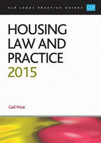 Abbildung von: Housing Law and Practice 2015 - College of Law Publishing