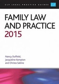 Cover: Family Law and Practice 2015 - College of Law Publishing