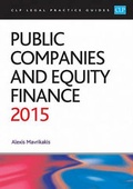 Cover: Public Companies and Equity Finance 2015 - College of Law Publishing