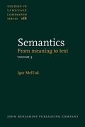 Cover: Semantics - John Benjamins Publishing Company
