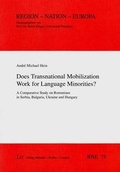 Cover: Does Transnational Mobilization Work for Language Minorities? - Lit Verlag
