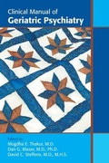 Cover: Clinical Manual of Geriatric Psychiatry - American Psychiatric Association Publishing