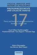 Cover: Theory and Practice of Logical Reconstruction: Anselm as a Model Case - Brill Deutschland